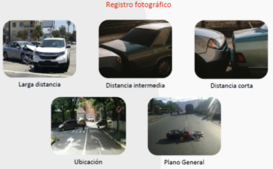 Ejemplo fotográfico de siniestro